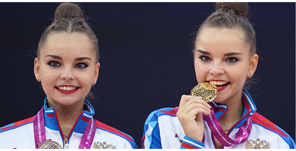 <h1>Арина и Дина Аверины</h1> Чемпионки Мира и Европы, Олимпийские призерки